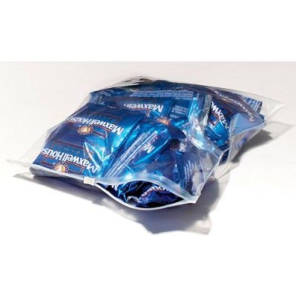 Lk Packaging Slide Seal Poly Bags, 6"W x 9"L, 2.75 Mil, Clear, 250/Pack FSL30609